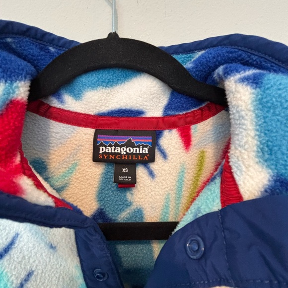 Patagonia Synchilla Multicolor Fleece Pullover XS EUC - Picture 4 of 5